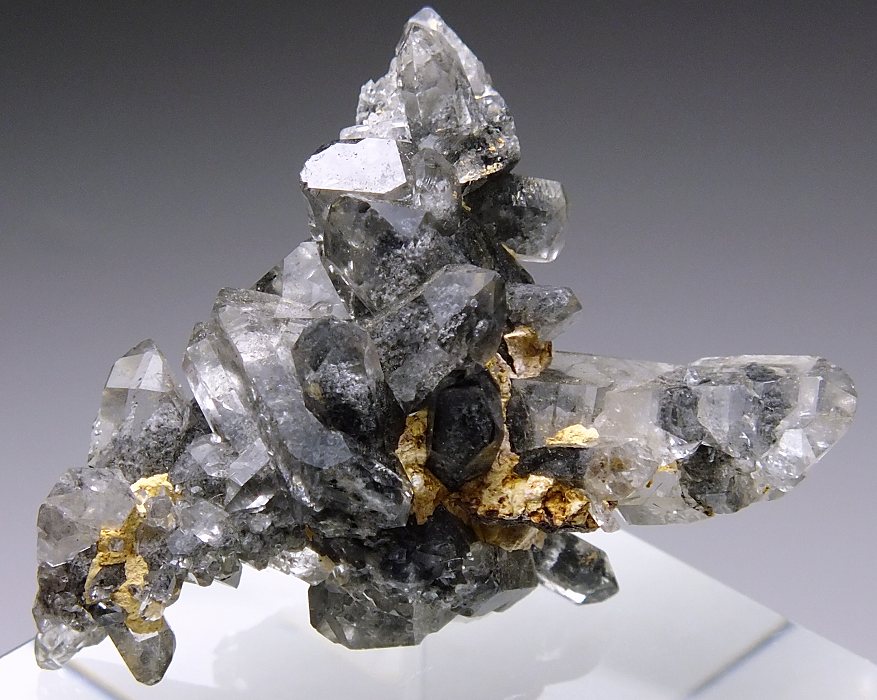 緑泥石入り水晶(ガーデンクォーツ) Q871 ブラジル - 鉱物標本・隕石