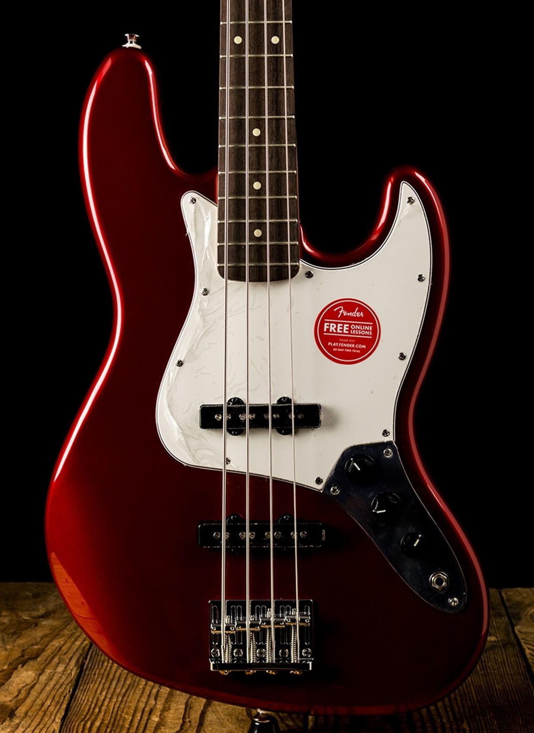 Squier Contemporary Jazz Bass - Dark Metallic Red