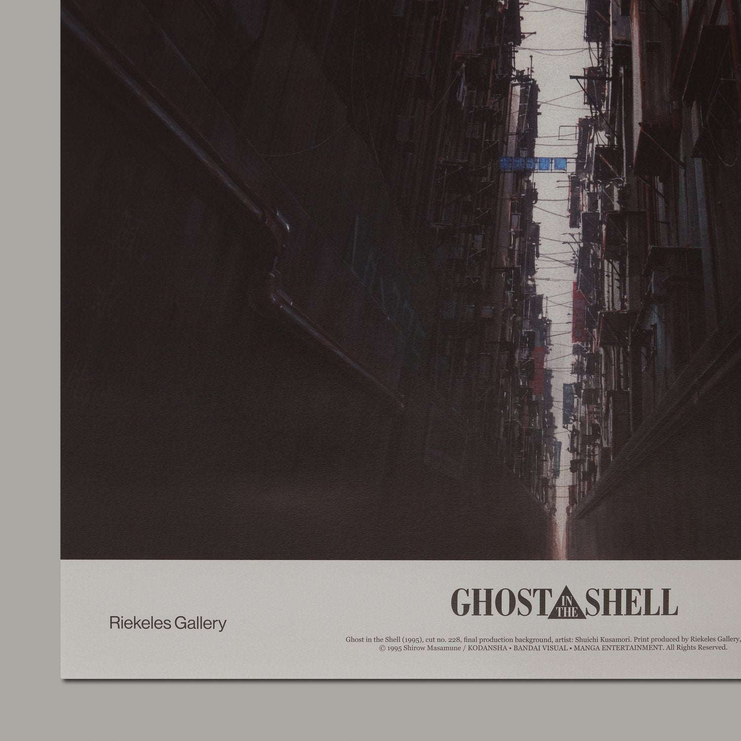 Shuichi Kusamori - Ghost in the Shell (cut no. 228) Poster