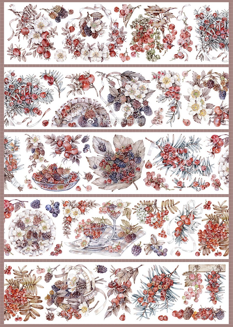 巻売 503☆ 海外 マスキングテープ マステ PET 装飾 動物 兎 贝壳光 巻売