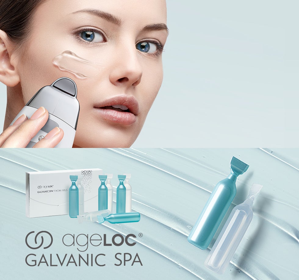 ニュースキン ageLoc ガルバニックスパ（フェイシャルジェル1回分付き