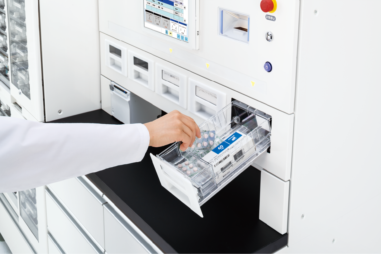 株）タカゾノ 自動調剤台 「TAKAZONO D-Shelf」 TDS-96R1/192R1/288R1