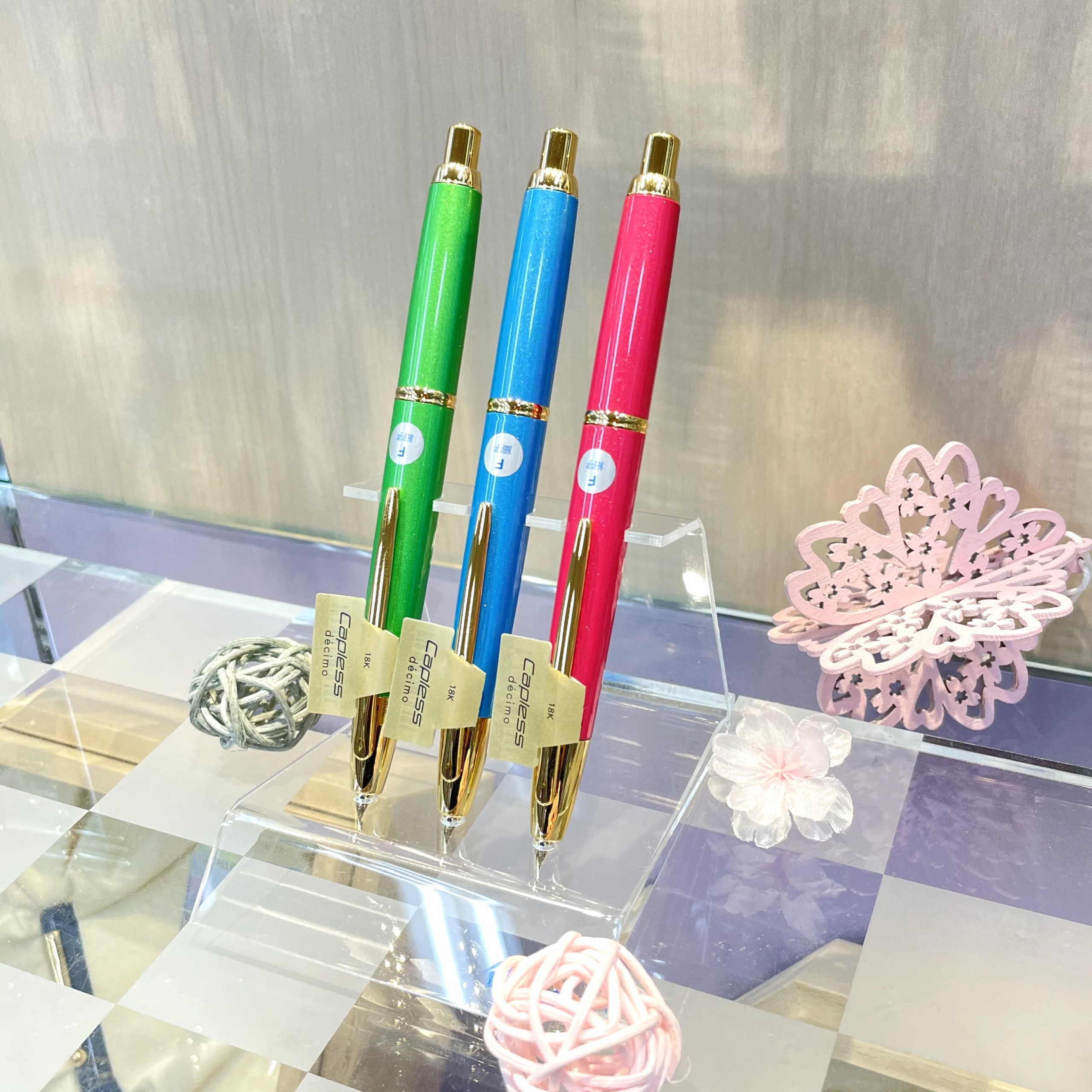 完売いたしました】パイロット万年筆キャップレスデシモ限定柄入荷の