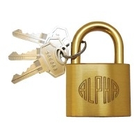 イタリア「Viro」ブランドシリンダー南京錠3点 イタリア「Viro