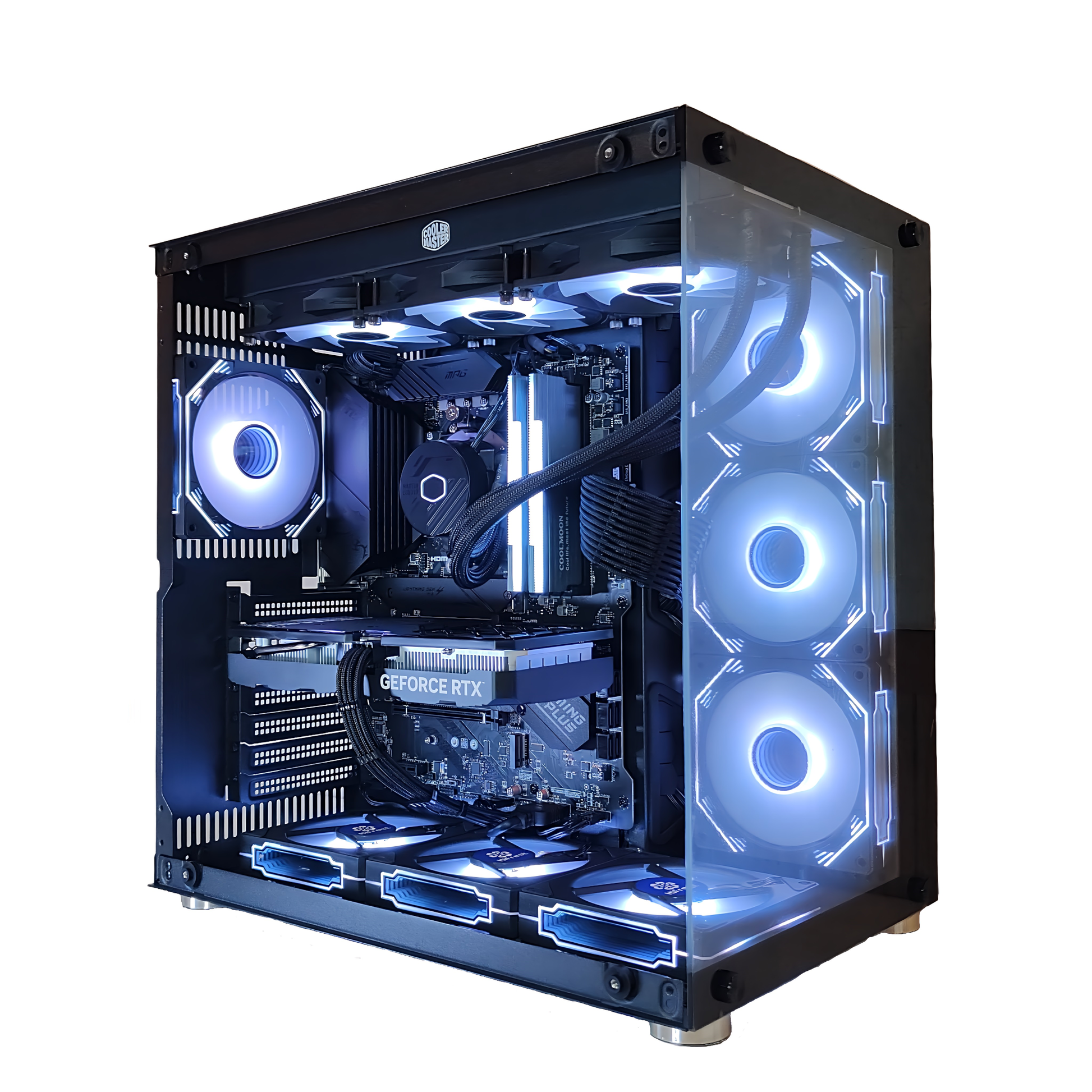 ゲーミングPC/i7 10700/RTX2070S/新品NVMe1TB/水冷