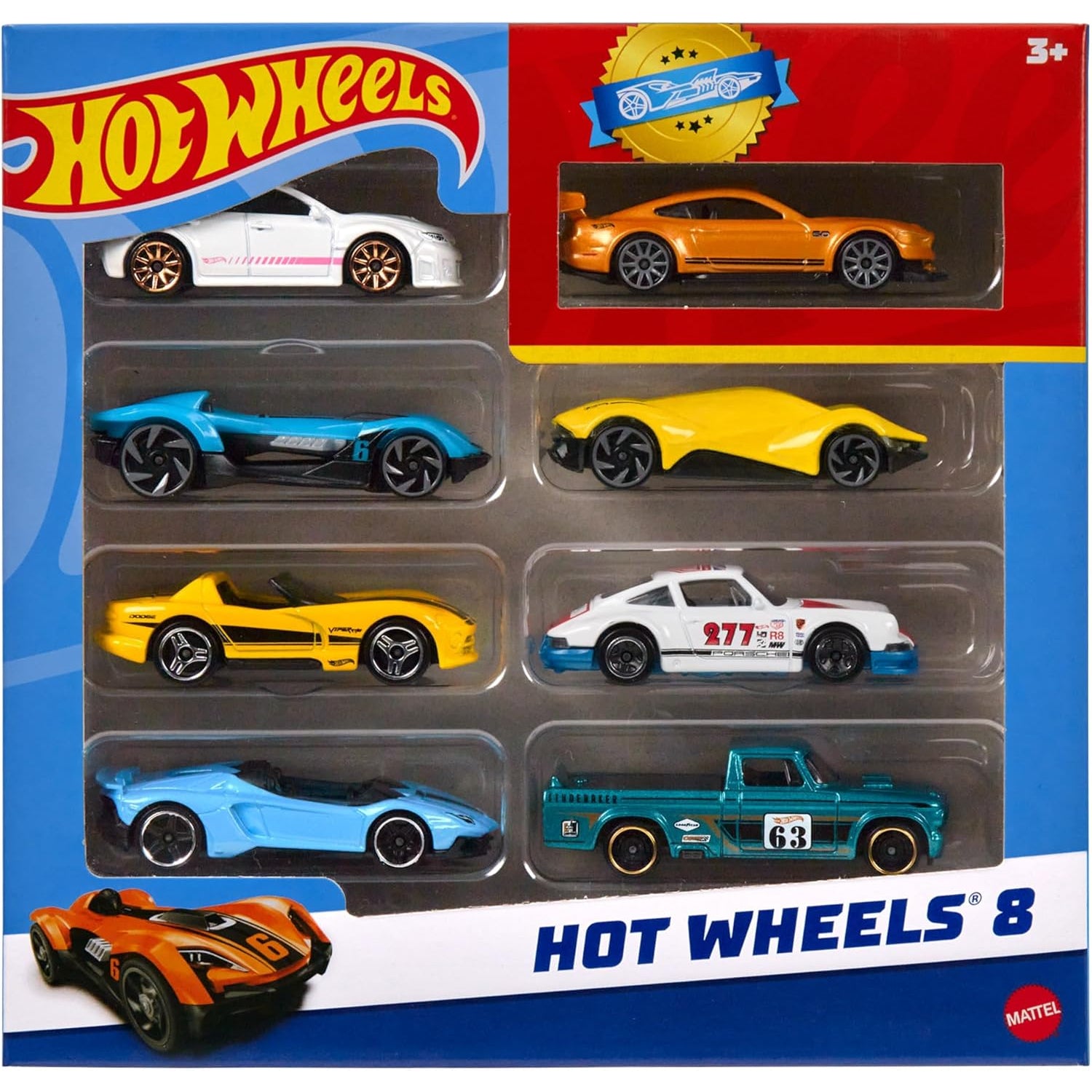 Mattel Hot Wheels 8 Pack Die Cast Cars – S&D Kids