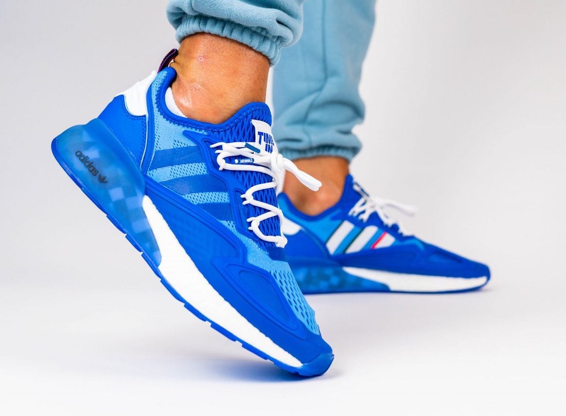 Ninja adidas ZX 2K Boost Hyper Blue FZ1883 Release Date Info