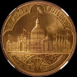 Worlds Columbian Exposition Official Medal Large Letters | So