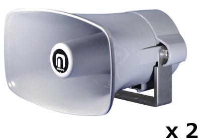 YD-321B + NP-110G x 2】ノボル電機 車載用SDプレーヤー搭載アンプ 20W