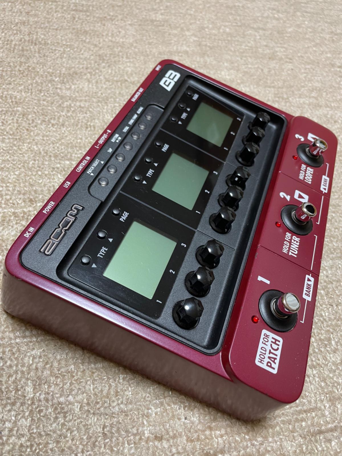 zoom b3n ベースマルチエフェクター