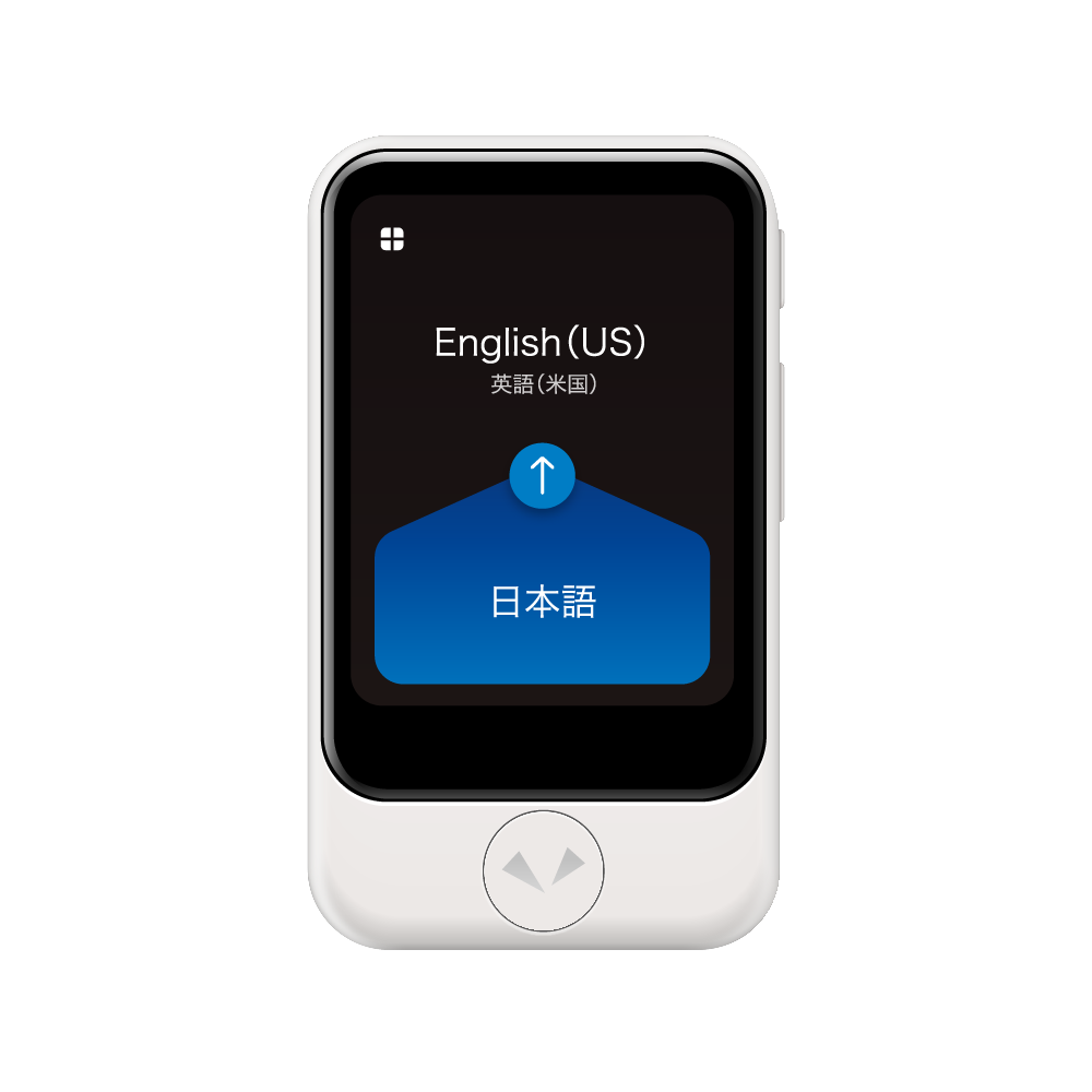 POCKETALK 翻訳機 本体と充電ケーブル POCKETALK 翻訳機 本体と充電