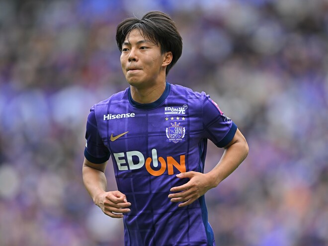 中村草太 #39 サンフレッチェ広島ACL限定ユニフォーム ゴールド 中村草