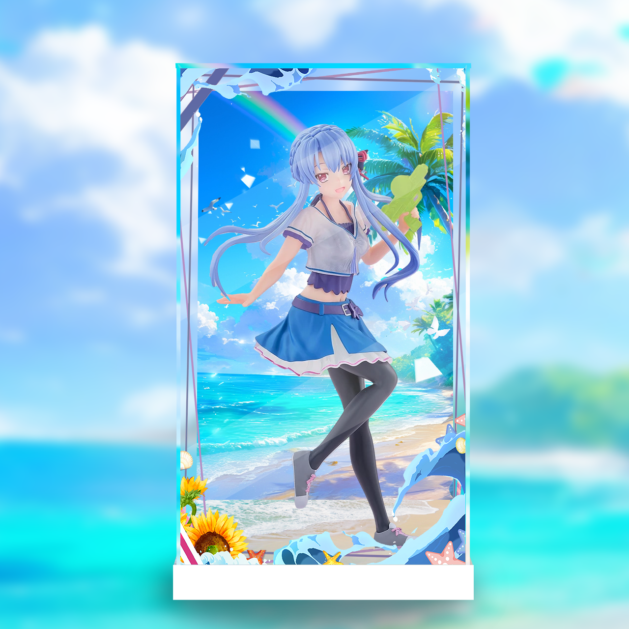 Summer Pockets エビテン限定特典 3Dクリスタル 空門蒼 Summer Pockets