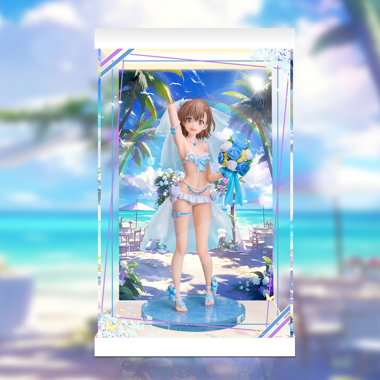 とある科学の超電磁砲 御坂美琴 常盤台中学指定水着 アニメVer. 1/