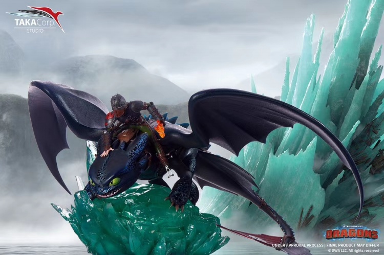 希少】ヒックとドラゴン フィギュア 希少】ヒックとドラゴン