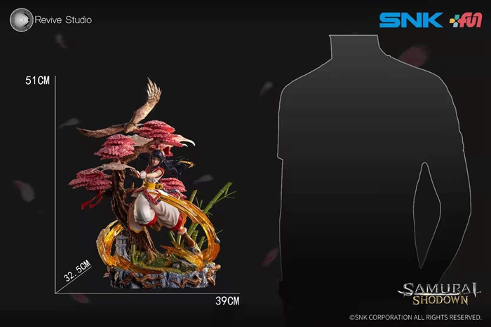 ユニークアートスタジオ サムライスピリッツ ナコルル 1/6 完成品