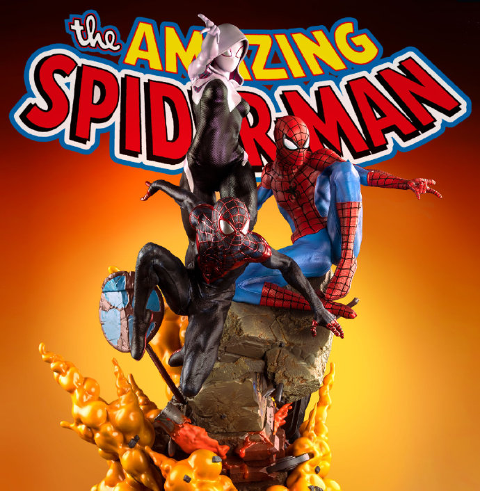ダイヤモンドセレクト/ スパイダーマン スタチュー プレミアム