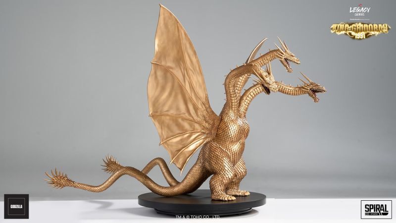 キングギドラ 海外製 可動フィギュア Hiya Toys 『ゴジラ キング・オブ