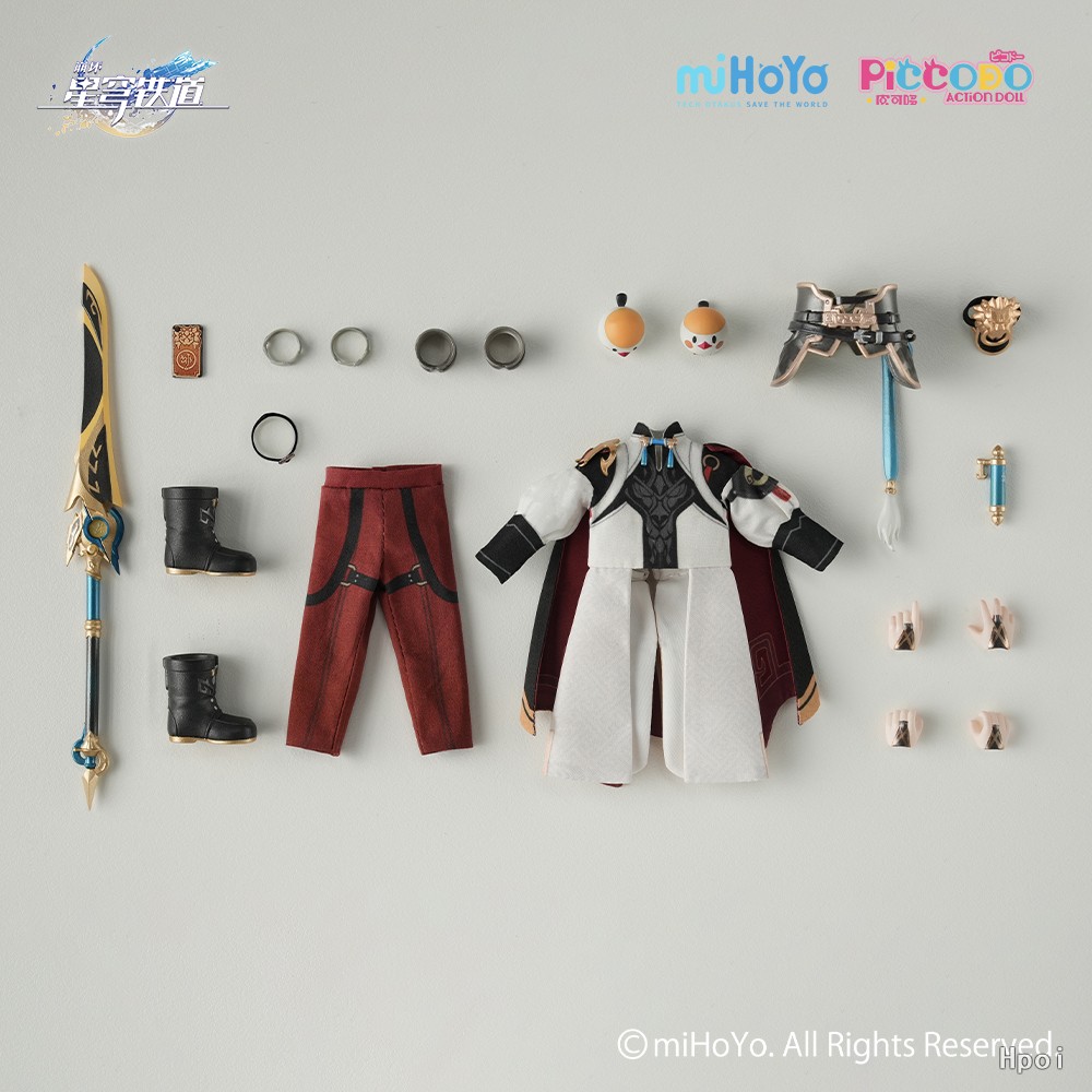 崩壊スターレイル 景元 PICCODO 1/12 可動フィギュア 特典バッジ付き