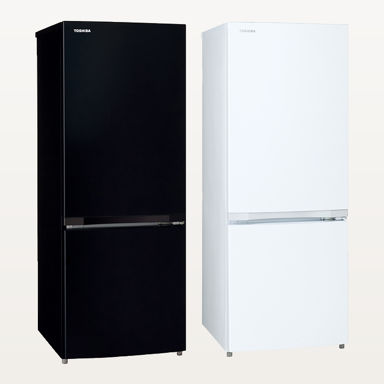 冷蔵庫 BSシリーズ セミマットブラック GR-T15BS-K ［2ドア /右開き