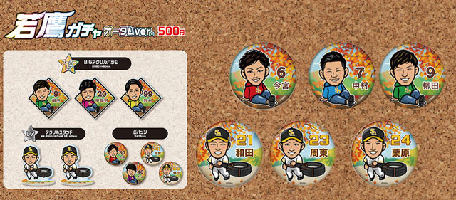 若鷹ガチャ リーグ優勝 ビールかけ (バラ売り可) 若鷹ガチャ リーグ