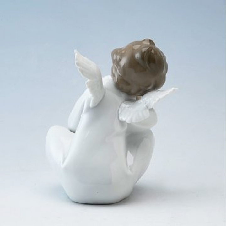 リヤドロ 04961 天使の考え事（なんとかなるよ） | 洋食器のSohbi