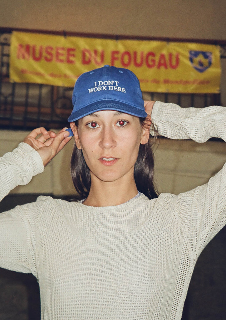 IDEA】WINONA HAT (Navy)キャップ IDEA BOOKS WINONA HAT キャップ