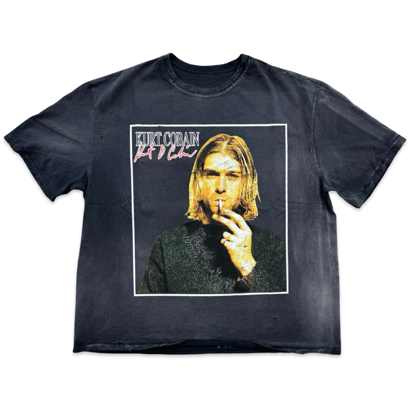 GV Gallery Raspberry Hills Kurt Cobain 2 Tee Black – Sole By Style