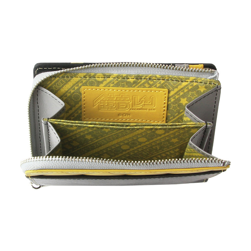 鏡音レン 本革二つ折り財布 缶バッジ付き SOLWA 鏡音レン 本革二つ折り