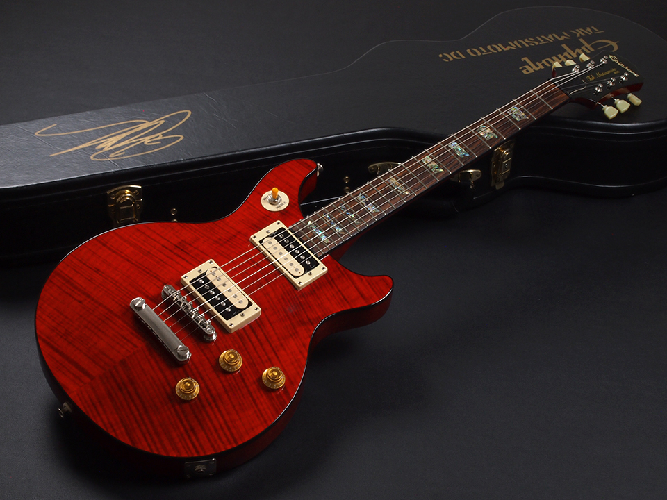 Epiphone Tak Matsumoto DC Standard Plus Top ~Black Cherry~ | SONIX