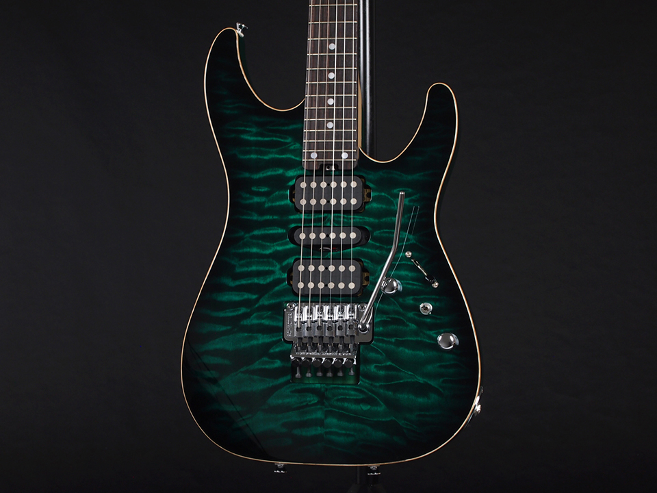 SCHECTER NV-DX-24-AS/R GRSB 税込販売価格 ￥138,000- 中古 SDと並ぶ