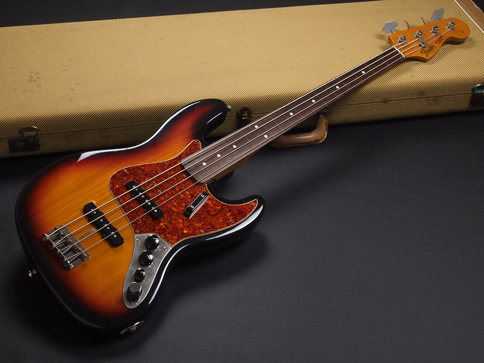 Fender American Vintage '62 Jazz Bass Fretless Mod 中古