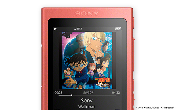 SONY　WALKMAN　名探偵コナン　安室透 劇場版『名探偵コナン ゼロの執行人』とコラボレーションしたハイレゾ