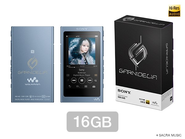 ポータブルプレーヤー NW-A45 GARNiDELiA SONY WALKMAN Walkman® with