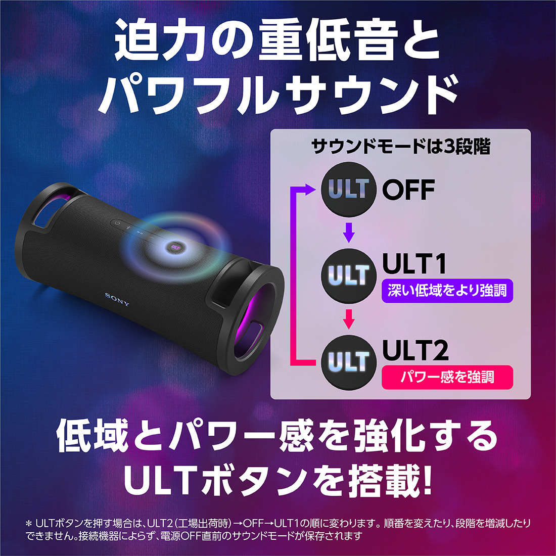 ULT FIELD 7（SRS-ULT70） 購入 | アクティブスピーカー／ネック