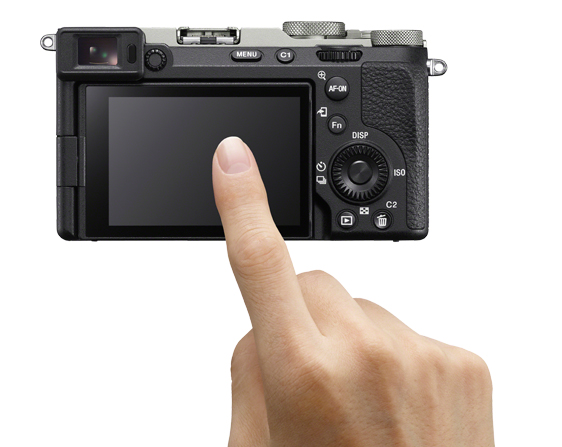 α7C II 特長 : 使いやすさを追求した設計 | デジタル一眼カメラα