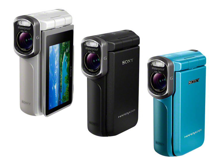 SONY HDR-GW77 防水ビデオカメラ HDR-GW77V 商品の写真 | デジタル