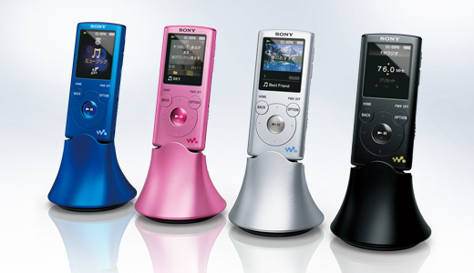 ウォークマンSONY NW-S313K アクティブスピーカーセット(ピンク) SONY