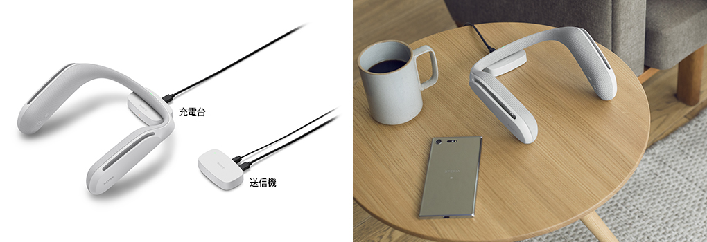 SONY SRS-W51 ネックスピーカー ホワイト SONY SRS-W51 ネック