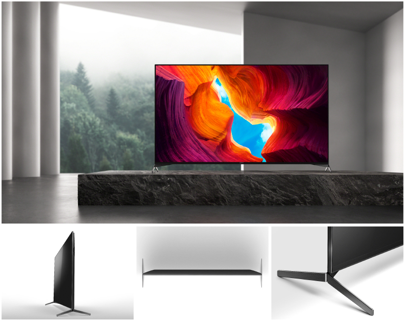 X9500H/BZシリーズ 特長 : デザイン | 業務用ディスプレイ・テレビ