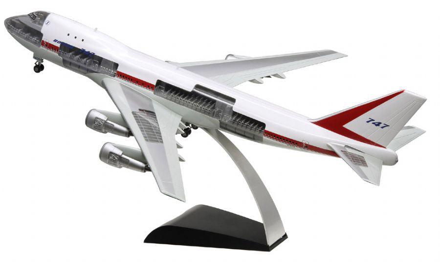 ボーイング747 1/100 模型 ノースウェスト スーパージャンボ 非売品