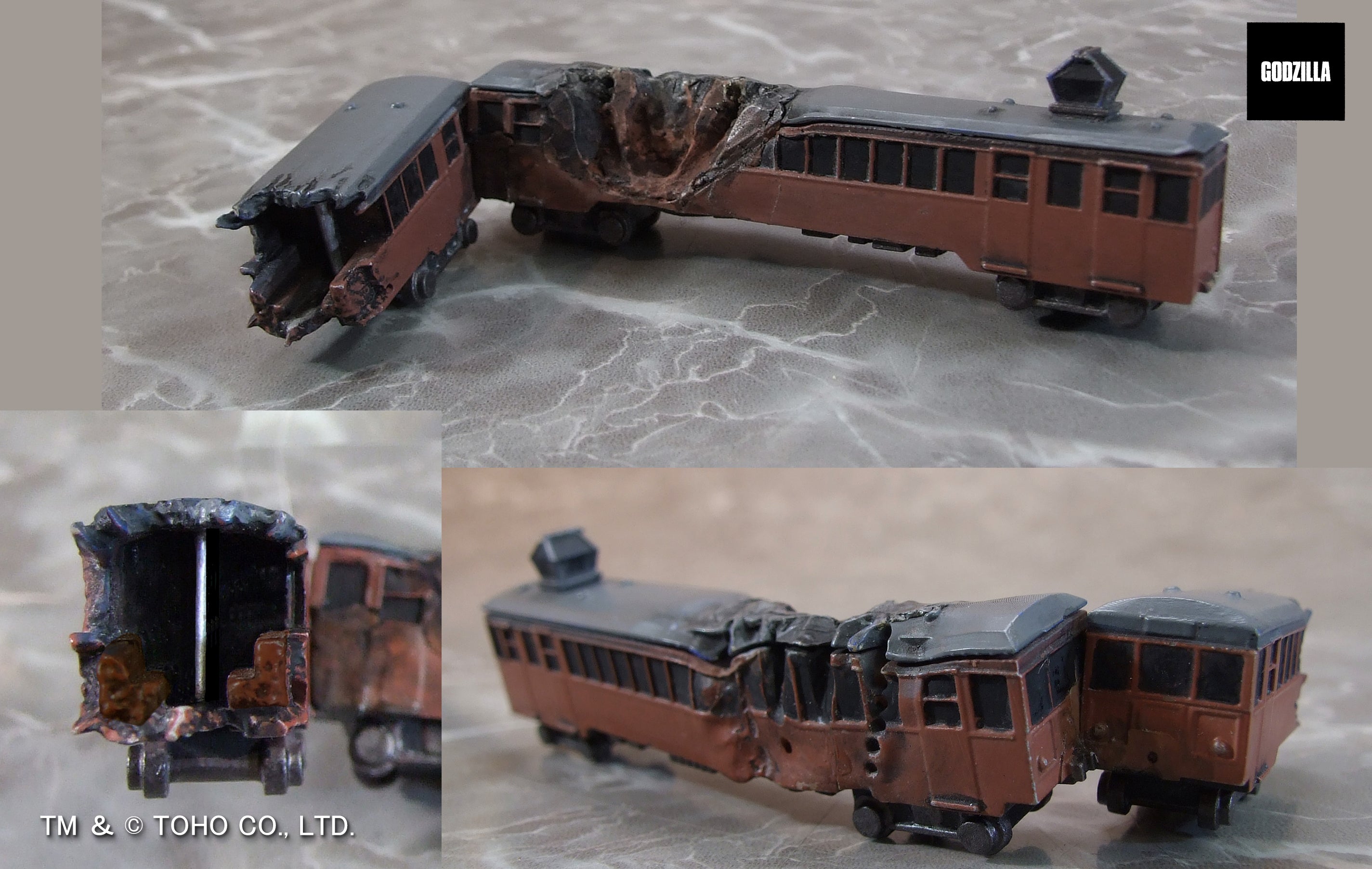 Gザウルス ゴジラ（2023）電車咬撃Ver. – SOOTANG HOBBY