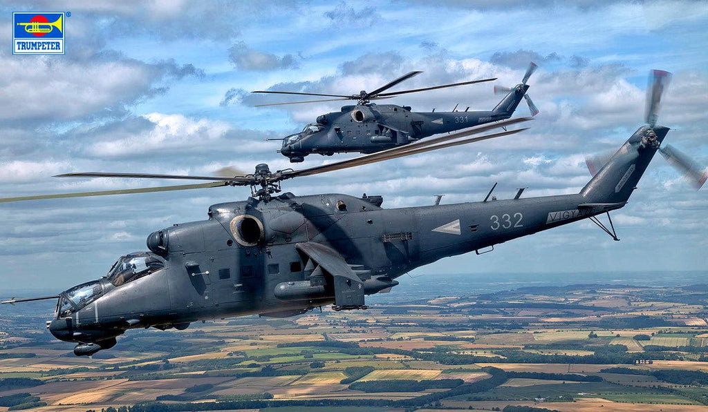 ズベズダ 1/72 ソ連軍 ミル Mi-24V/VP ハインドE 攻撃ヘリ ミル Mi-24V