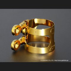 BULLSEYE Bulls EX テナーサックス用リガチャー 【GP】 - ヴィンテージ