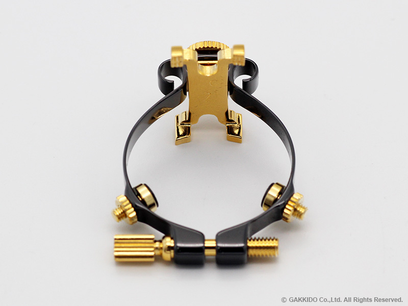 JLV テナーサックス用リガチャー 対応：ラバーマウスピース 【プラチナ