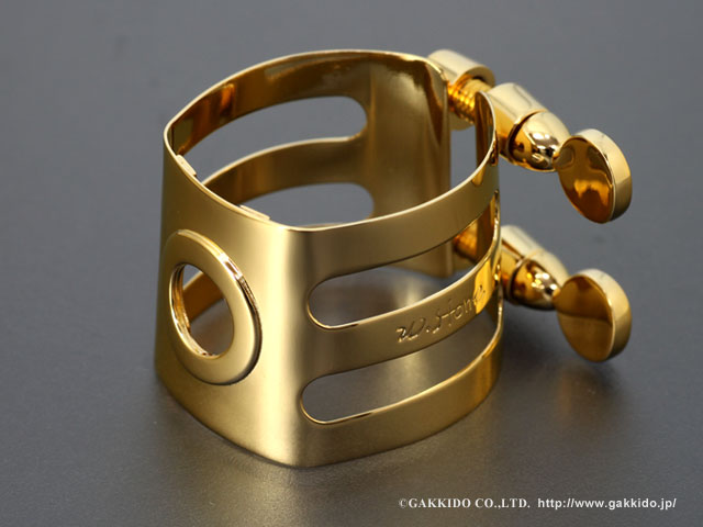 WoodStone テナーサックス用リガチャー 対応：セルマー・ラバー 【GP