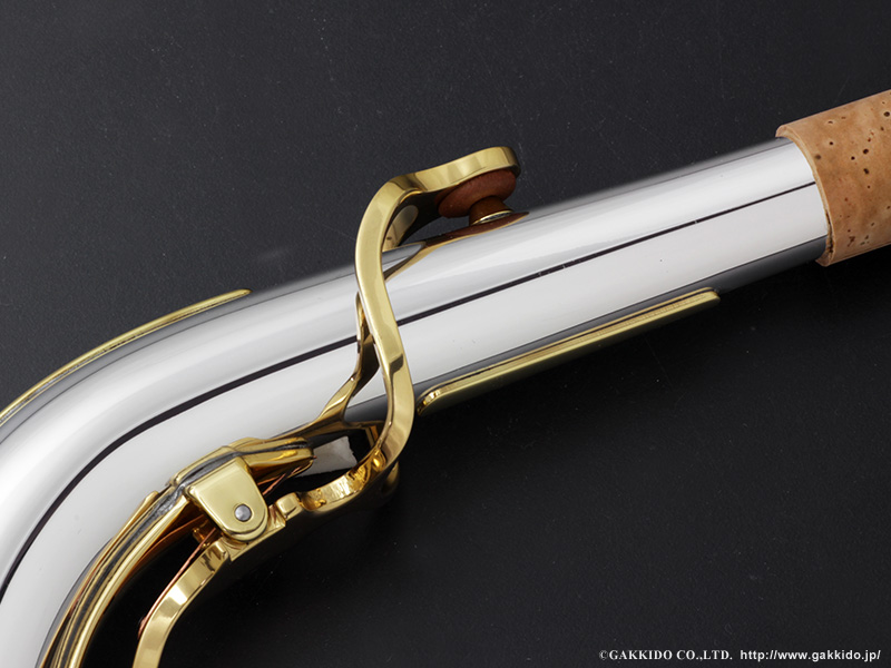 Yanagisawa アルトサックス用ネック AW3 銀製 クリアラッカー仕上げ