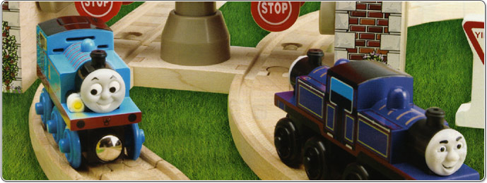 トーマス 木製レール セット きかんしゃトーマス｜木製レールおもちゃ