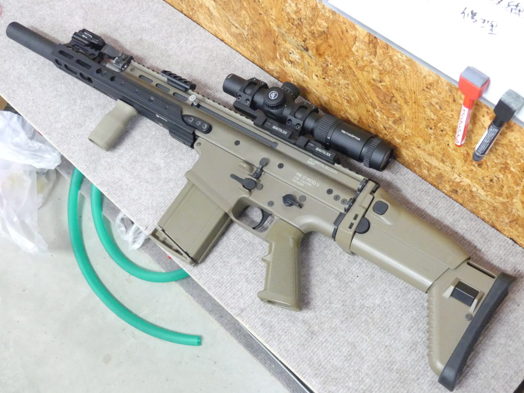 東京マルイ scar 次世代電動ガン 多弾マガジン サイレンサーセット