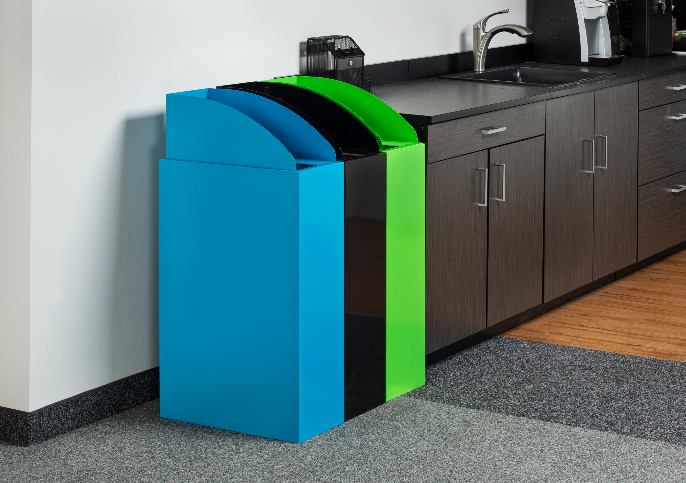 Mixx™ Receptacle, Rectangular | Safco Products